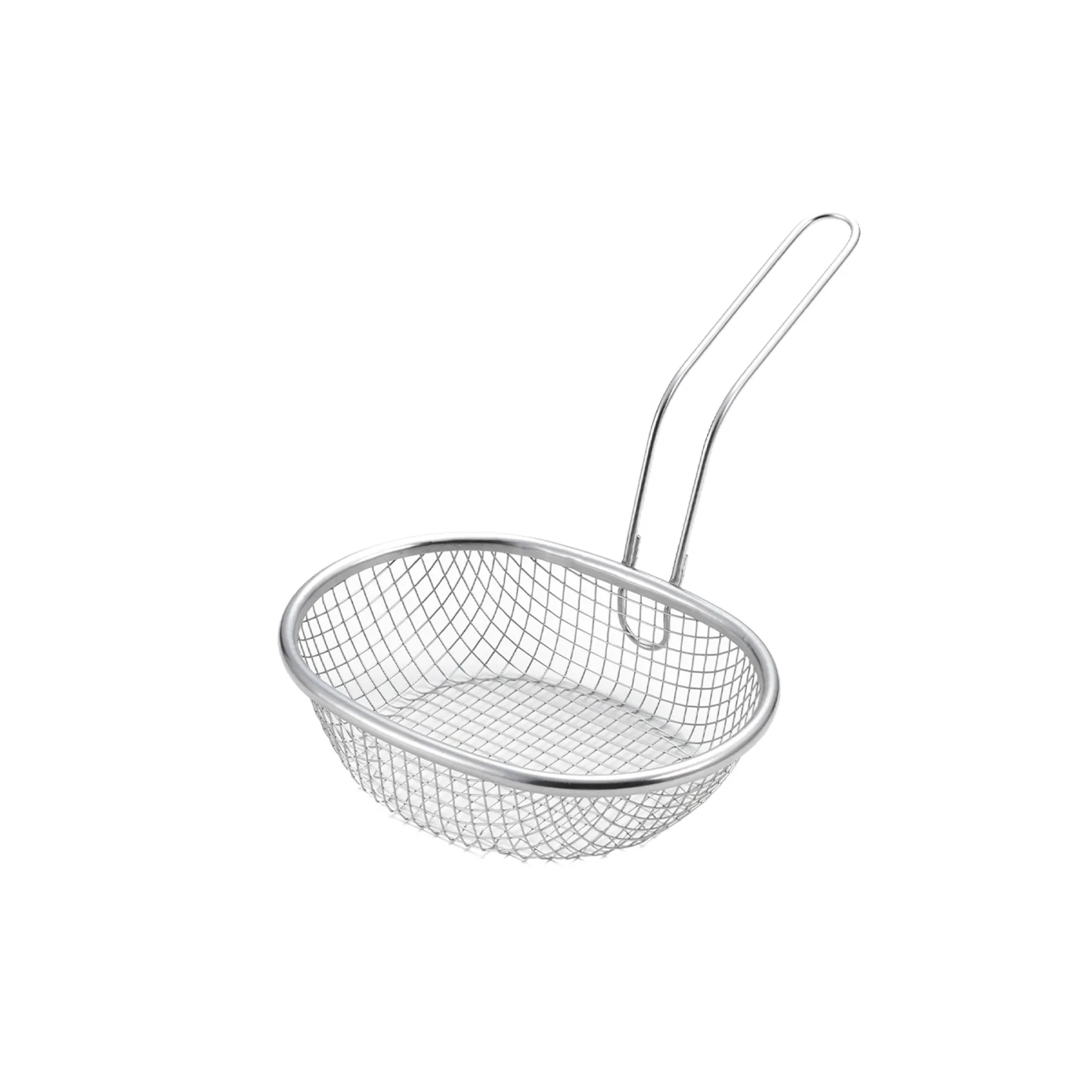Aikata Japanese Ingredients|Pots & Pans^Japanese Stainless Steel Tempura Frying Basket, 18cm