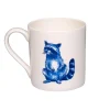 Jimbob Art Crockery & Dinnerware|Tableware Brands^Blue Raccoon with Cupcakes Mug, 300ml