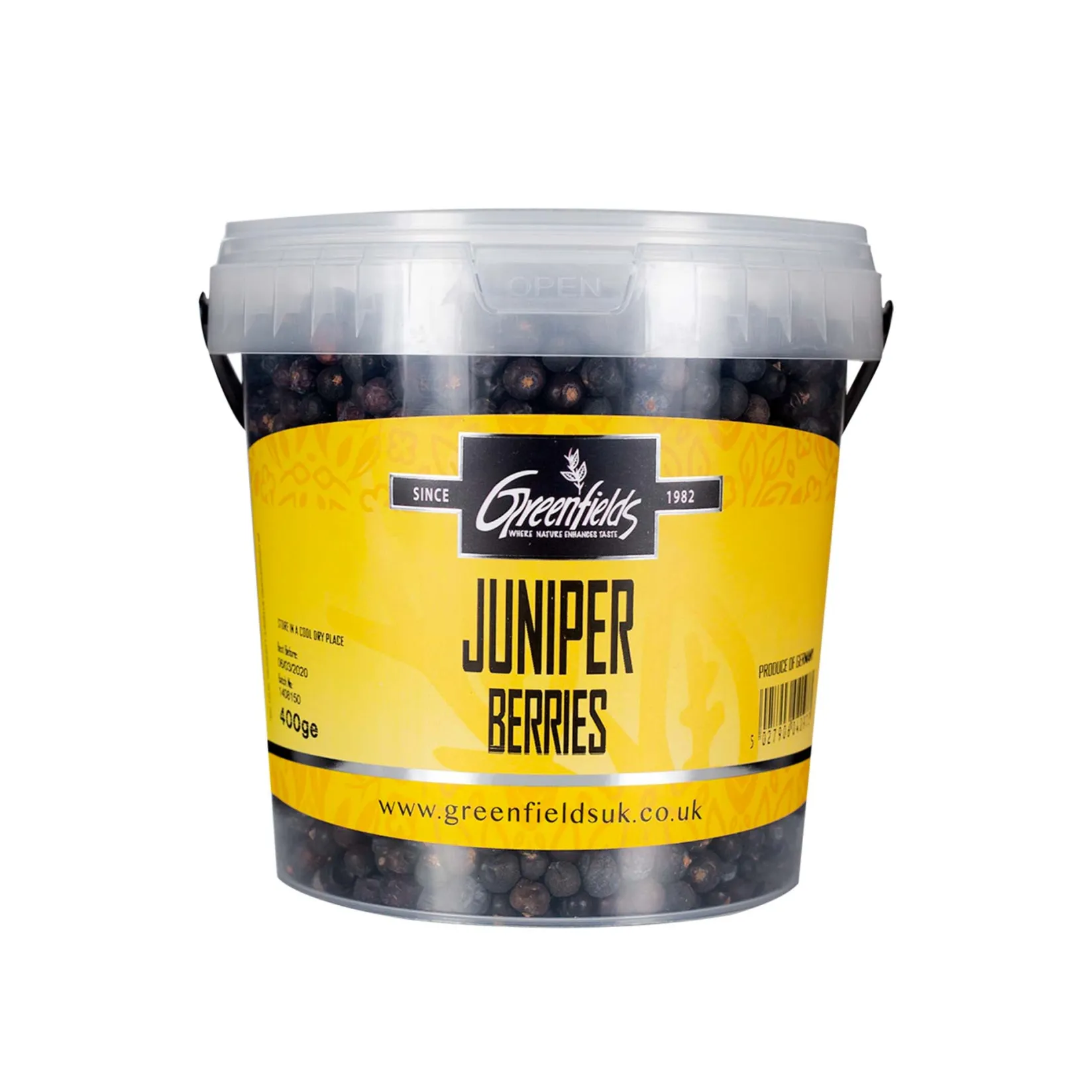 Greenfields Ingredients Brands|Herbs & Spices^Juniper Berries Catering Size