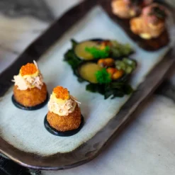 Kiji Stoneware & Ceramics Tableware Brands|Japanese Ingredients^Kaki Serving & Sushi Plate, 36 x 16cm