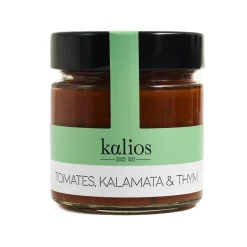 Kalios Ingredients Brands|Greek Ingredients^Kalamata Olives & Thyme Tomato Sauce, 220g