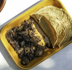 Kapka Enamel Baking Supplies & Equipment^Kapka x Sous Chef Colourblock Enamel Roasting Dish, 21cm, Pink & Yellow