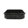Kapka Baking Supplies & Equipment^x Sous Chef Galaxy Splatter Enamel Square Roasting & Serving Dish, 21cm