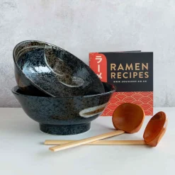 Sous Chef Kit Japanese Ingredients|Japanese Tableware^Karasuba-Iro Ramen Bowl Set