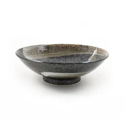 Kiji Stoneware & Ceramics Tableware Brands|Japanese Ingredients^Karasuba-Iro Shallow Bowl, 25cm