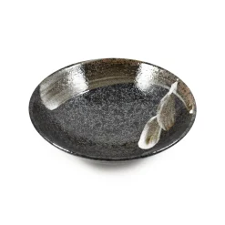 Kiji Stoneware & Ceramics Tableware Brands|Japanese Ingredients^Karasuba-Iro Shallow Bowl, 25cm