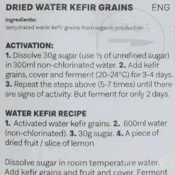 Kefirko Pickling, Preserving & Fermenting Jars^Water Kefir Grains, 5g