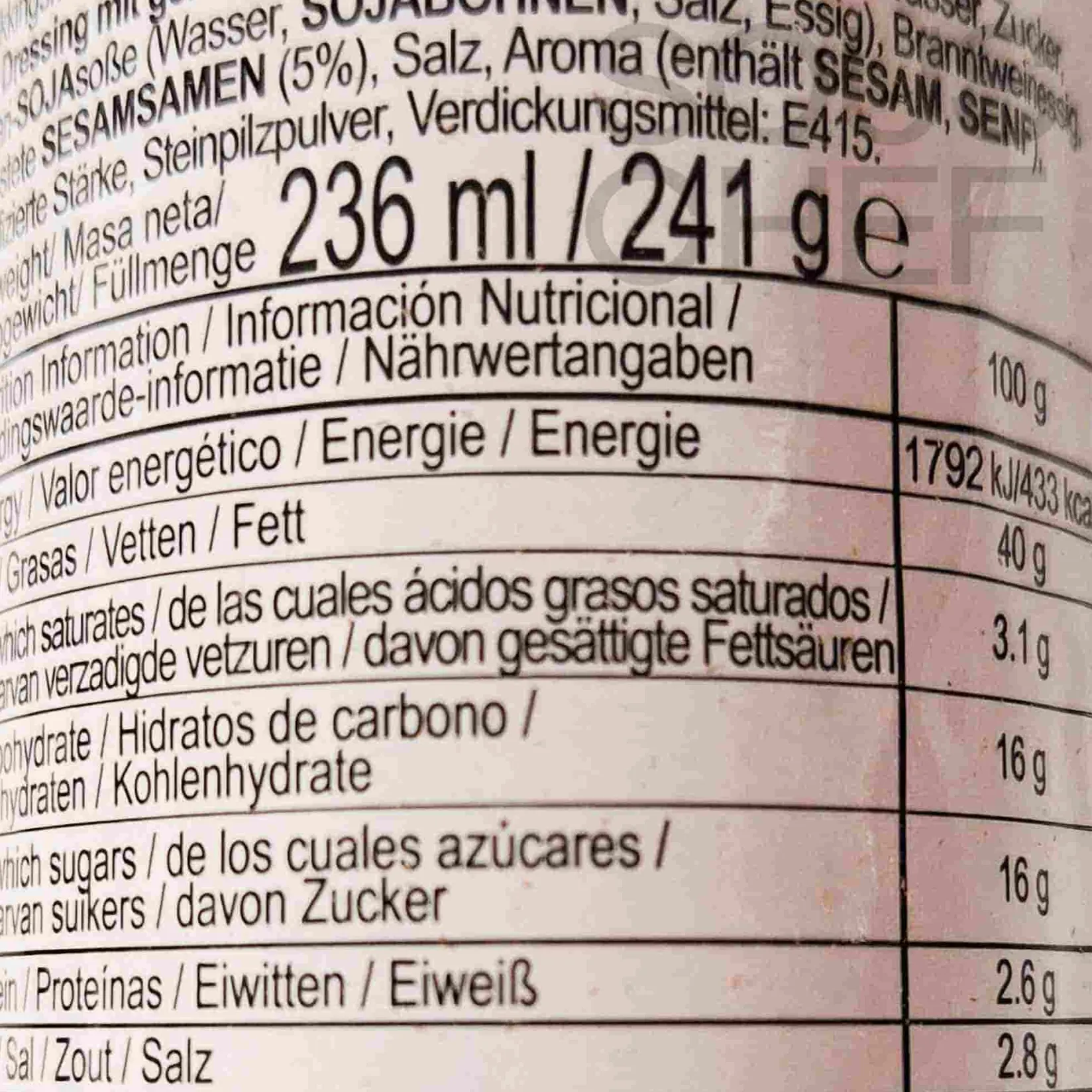 Kewpie Japanese Ingredients|Oil, Vinegar & Dressings^Deep Roasted Sesame Dressing, 236ml