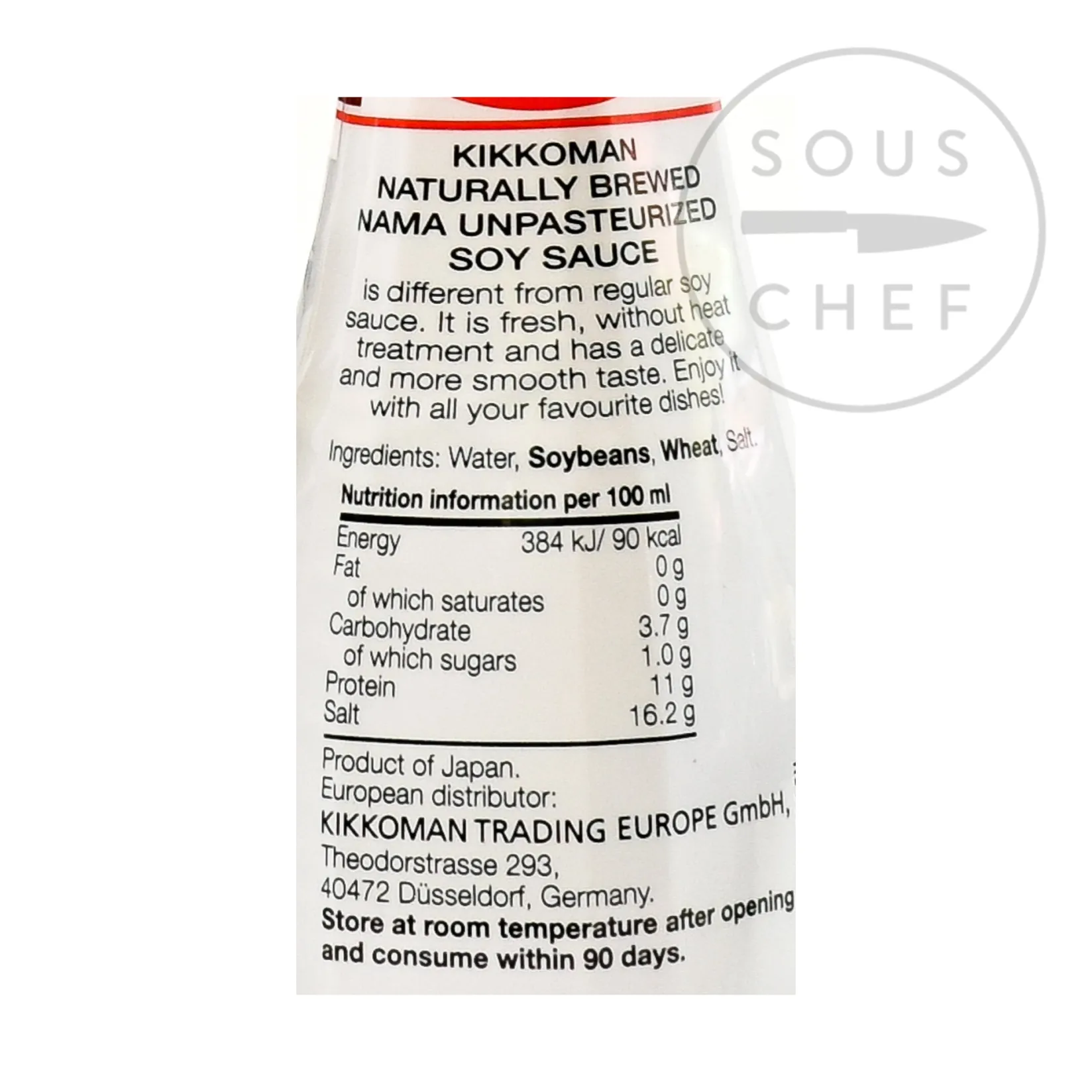 Kikkoman Ingredients Brands|Japanese Ingredients^Nama Soy Sauce - Raw Unpasteurised, 200ml