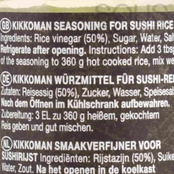 KIKKOMAN Ingredients Brands|Sauces & Condiments^Sushi Seasoning, 125ml