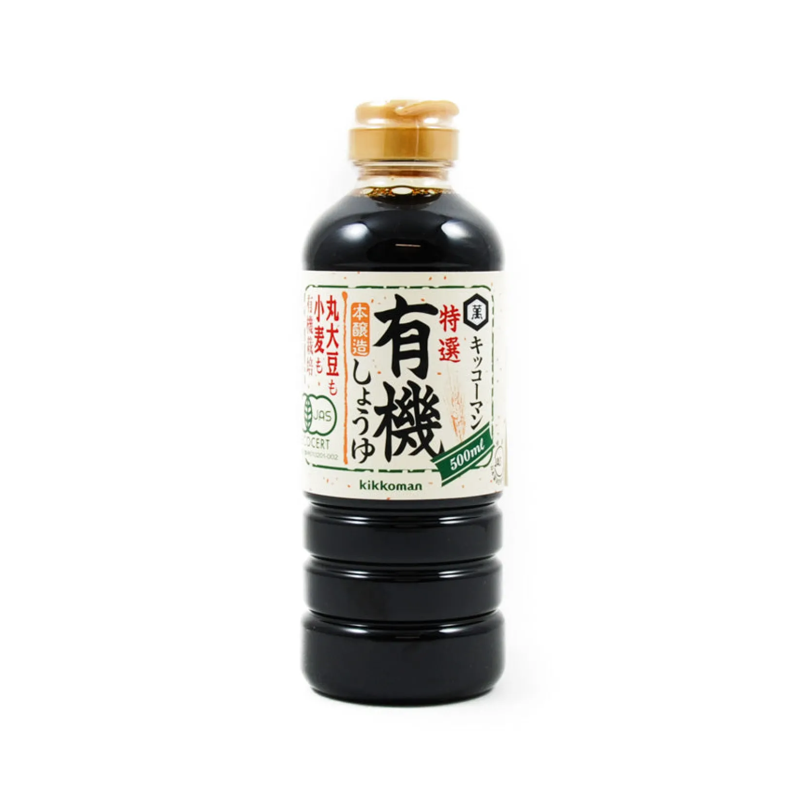 Kikkoman Japanese Ingredients|Sauces & Condiments^Yuki Organic Soy Sauce, 500ml
