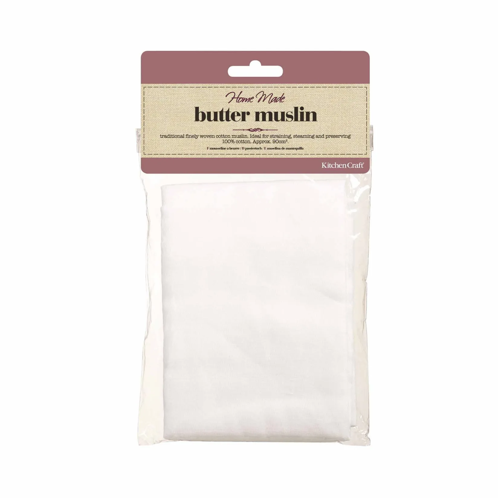 Kitchencraft Kitchen Tools & Utensils^Cook's Muslin Square, 90cm