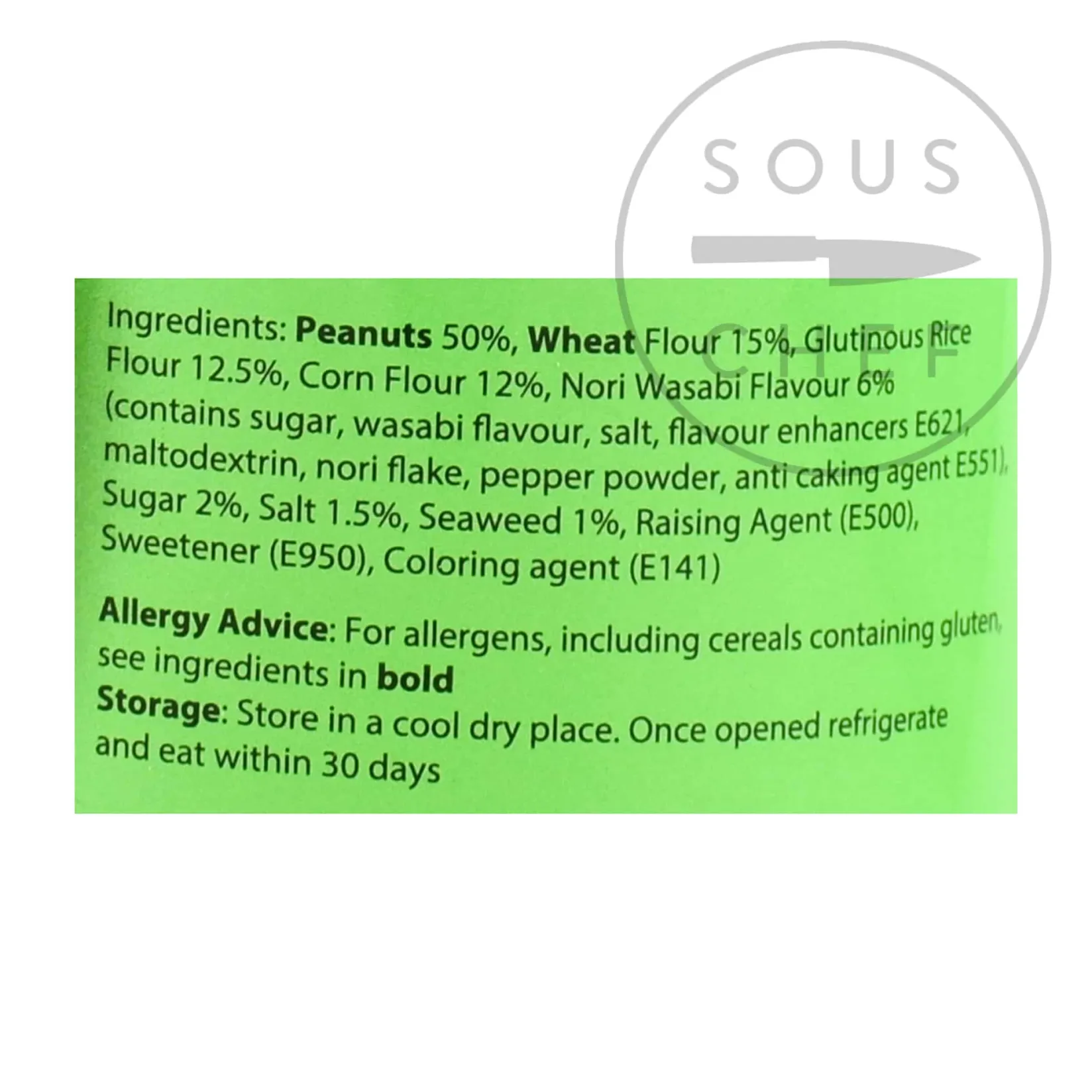 Koh Kae Ingredients Brands|Southeast Asian Ingredients^Peanuts Nori Wasabi Flavour, 230g