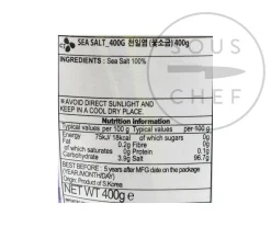 Beksul Ingredients Brands|Korean Ingredients^Korean Solar Sea Salt Flakes, 400g
