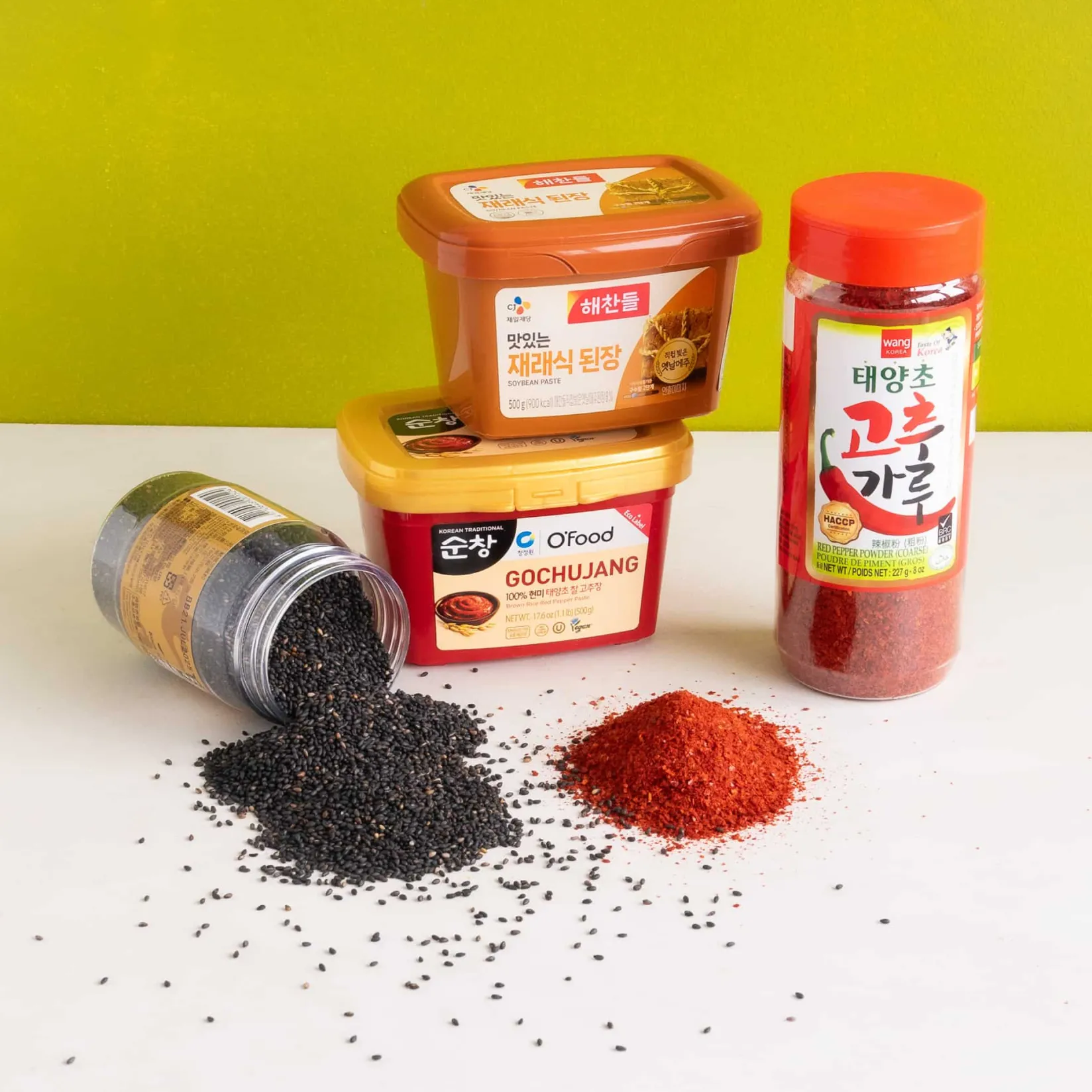 Sous Chef Korean Ingredients^Korean Store Cupboard Ingredients Set