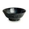 Kiji Stoneware & Ceramics Japanese Ingredients|Crockery & Dinnerware^Kuroi Hanten Ramen Bowl, 22cm