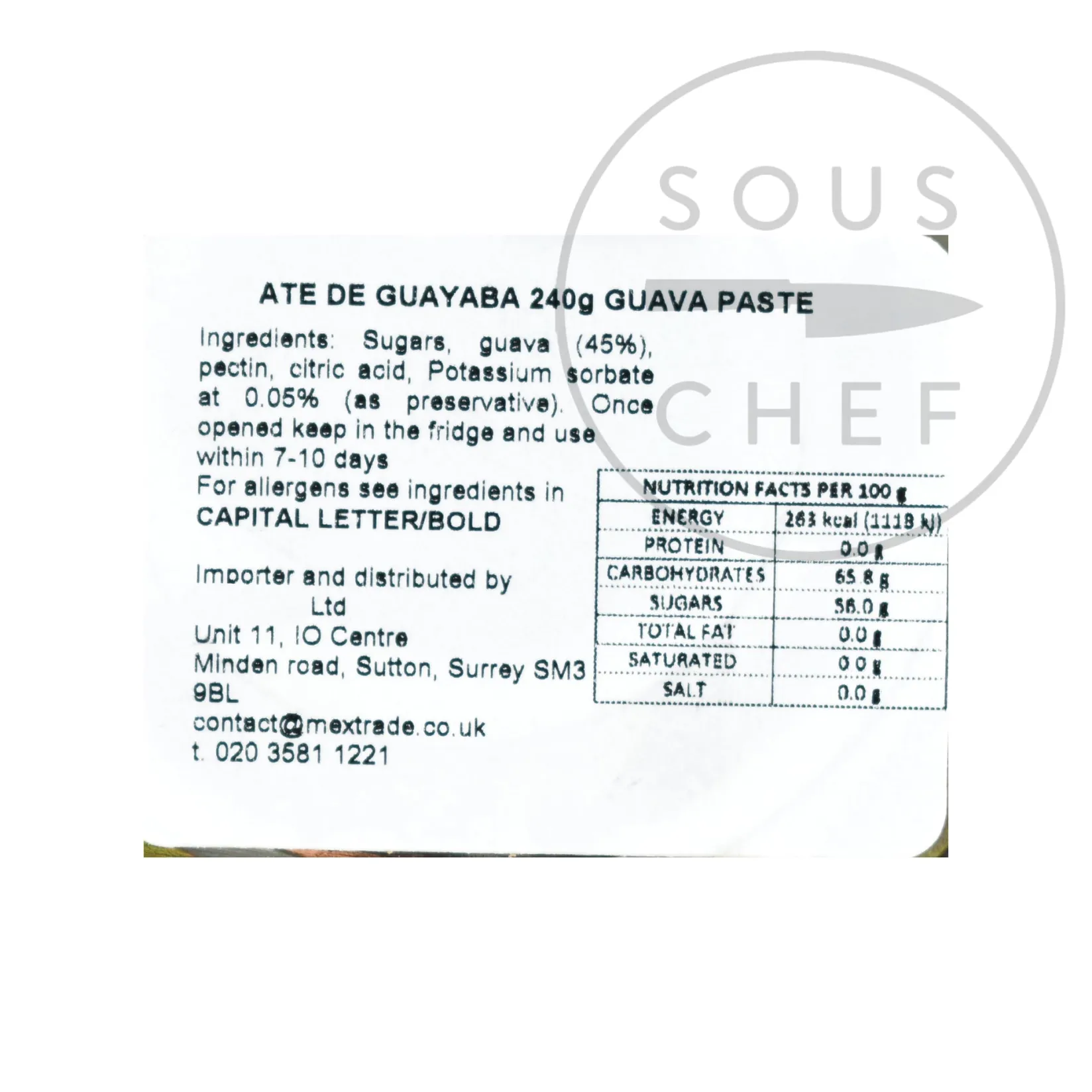 La Costena Ingredients Brands|Mexican Ingredients^Guava Paste, 240g