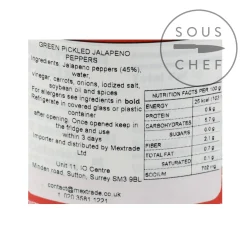 La Costena Ingredients Brands|Mexican Ingredients^Whole Green Jalapeno Peppers, 199g