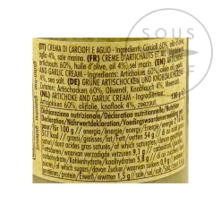 La Favorita Italian Ingredients|Sauces & Condiments^Artichoke And Garlic Cream, 130g