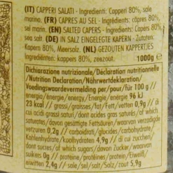 La Favorita Ingredients Brands|Italian Ingredients^Salted Capers