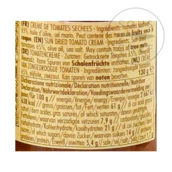 La Favorita Ingredients Brands|Italian Ingredients^Sundried Tomato Cream, 130g