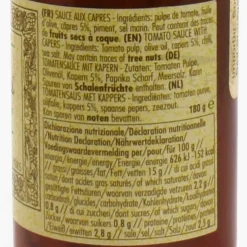 La Favorita Ingredients Brands|Italian Ingredients^Tomato Sauce With Capers, 180g
