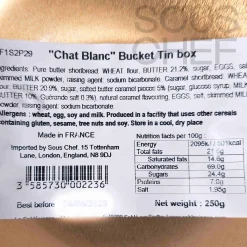 La Sablesienne Ingredients Brands|French Ingredients^French Sable Biscuits in Round Cat Tin, 250g