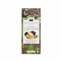 Lady Joseph Ingredients Brands|Spanish Ingredients^Black Truffle Crackers, 100g