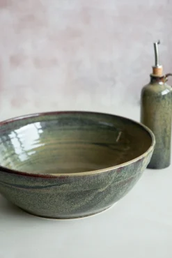 Ceramica Nicola Serveware|Crockery & Dinnerware^Lagoa Large Handmade Salad Bowl