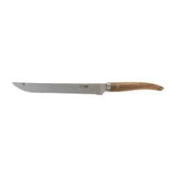 Laguiole en Aubrac French Ingredients|Kitchen Knives^Gourmet Walnut Handle Bread Knife, 25cm