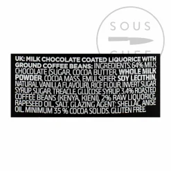 Lakrids Ingredients Brands|Chocolate & Sweets^Liquorice C - Coffee & Milk Chocolate