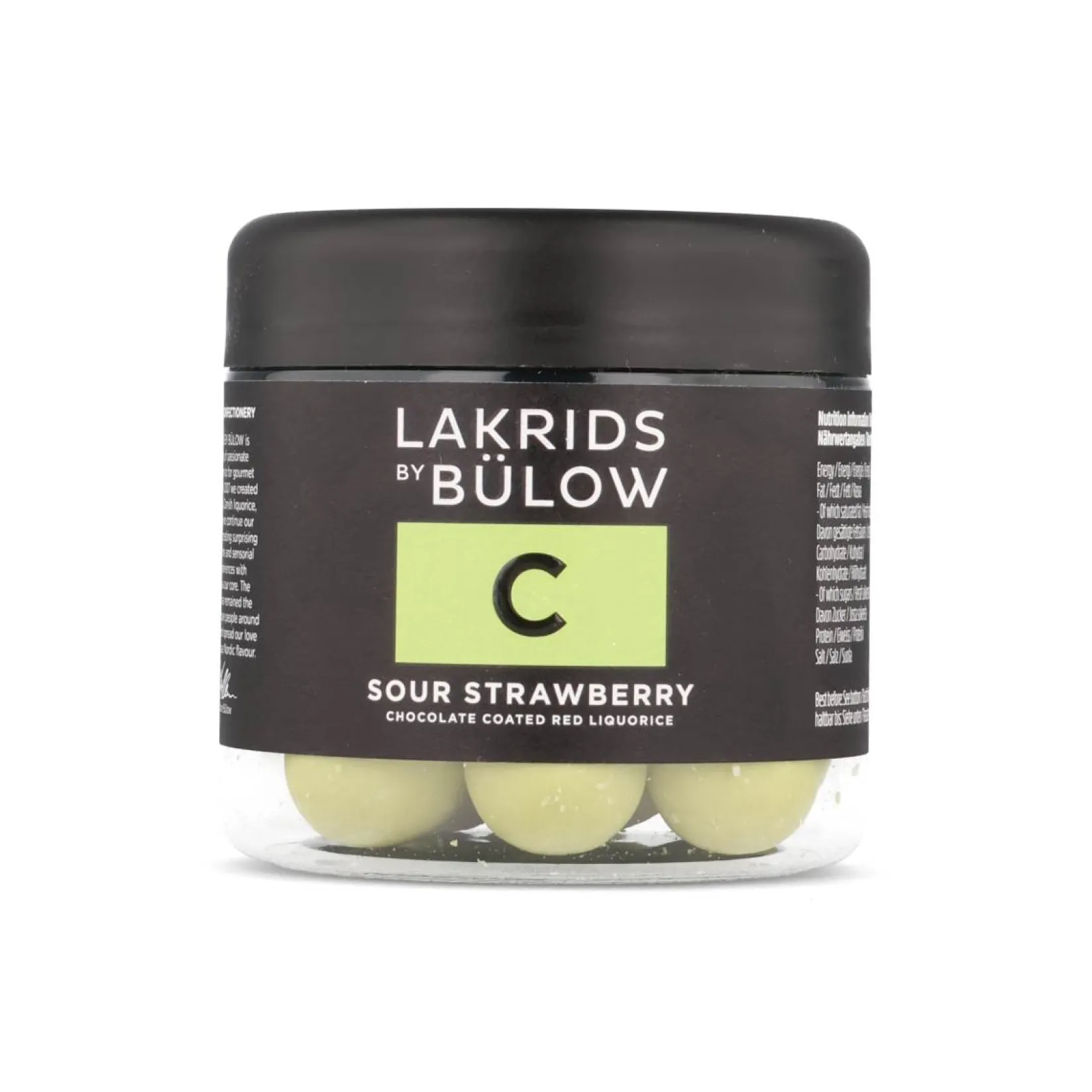 Lakrids Chocolate & Sweets|Ingredients Brands^Liquorice C - Sour Strawberry