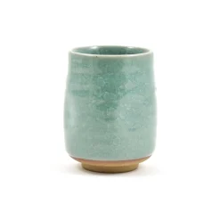 Kiji Stoneware & Ceramics Japanese Ingredients|Japanese Tableware^Large Duck Egg Blue Glaze Tea Cup