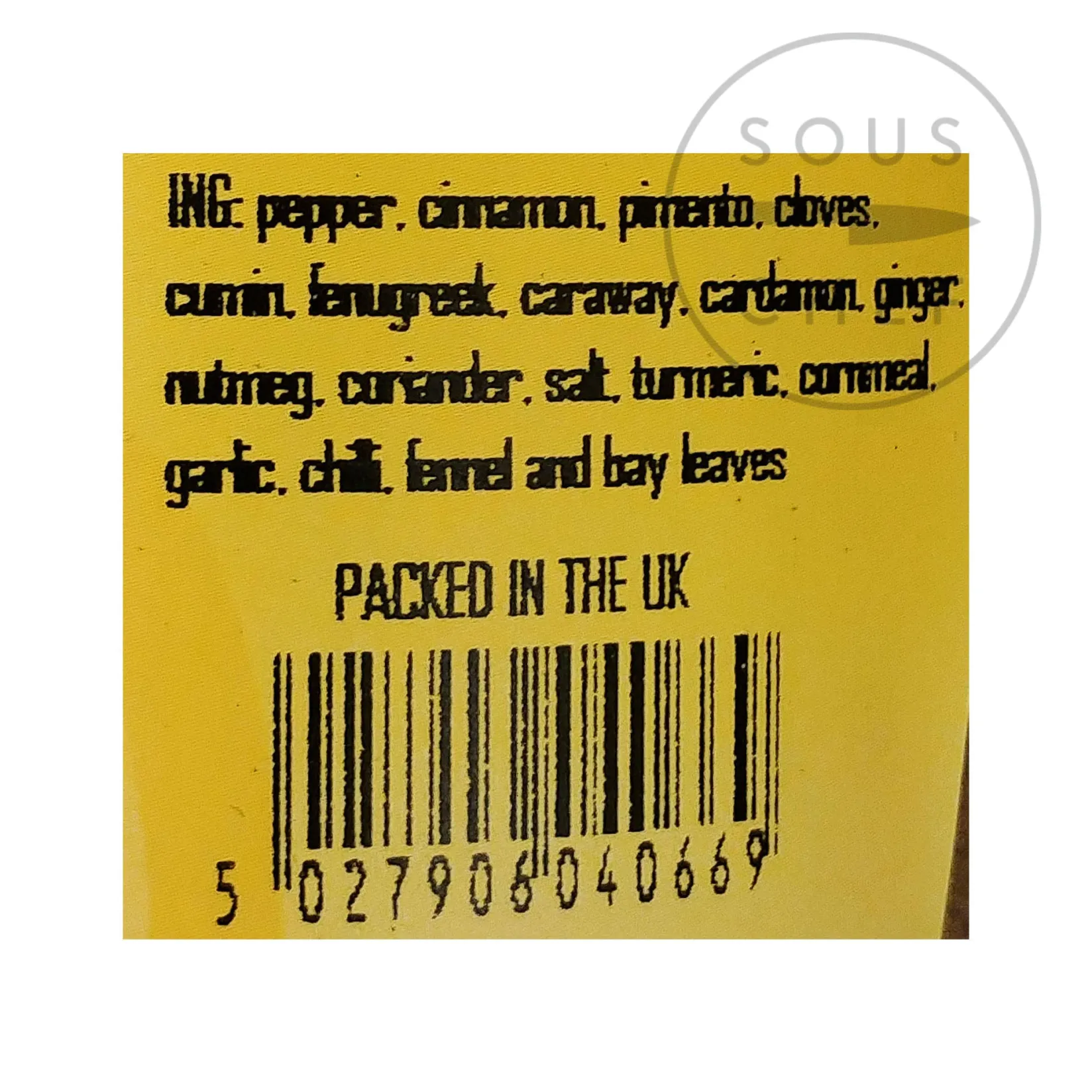 Greenfields Ingredients Brands|Middle Eastern Ingredients^Lebanese 7 Spice Catering Size