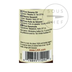 Lee Kum Kee Chinese Ingredients|Oil, Vinegar & Dressings^Pure Sesame Oil, 207ml