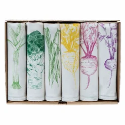 Lottie Day Tableware Brands|Table Setting^Garden Veg Mixed Design Napkins Box of 6