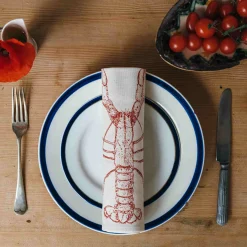 Lottie Day Tableware Brands|Table Setting^Lobster Design Napkins Box of 6