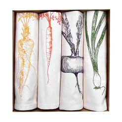 Lottie Day Table Setting|Kitchen Textiles & Clothing^Set of 4 Root Vegetable Napkins