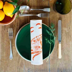 Lottie Day Table Setting|Kitchen Textiles & Clothing^Set of 4 Seafood Napkins