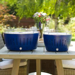 Lotus Grill Food Smokers|Bbq & Smoking^Mini, Blue