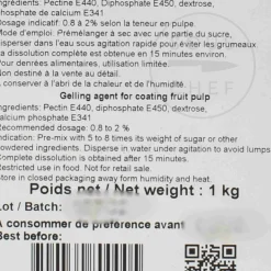 Louis Francois Ingredients Brands|Baking Ingredients^Pectine NH Nappage, 1kg