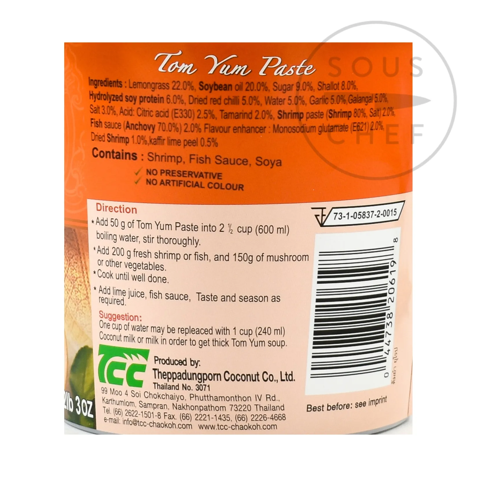 Mae Ploy Ingredients Brands|Southeast Asian Ingredients^Tom Yum Paste, 1kg