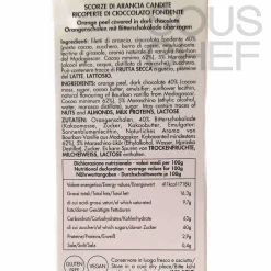 Maglio Ingredients Brands|Italian Ingredients^Chocolate Covered Orange Peels, 75g