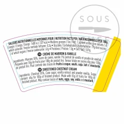 Maison Bremond Ingredients Brands|French Ingredients^Chestnut Cream With Vanilla, 250g