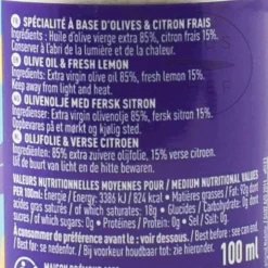 Maison Bremond Ingredients Brands|French Ingredients^Extra Virgin Olive Oil with Lemon, 100ml