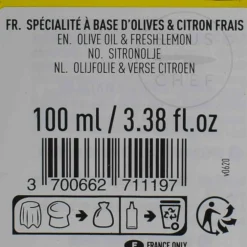 Maison Bremond Ingredients Brands|French Ingredients^Fresh Lemon Flavoured Olive Oil, 100ml