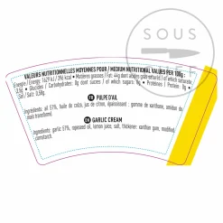 Maison Bremond Ingredients Brands|French Ingredients^Garlic Cream, 110g