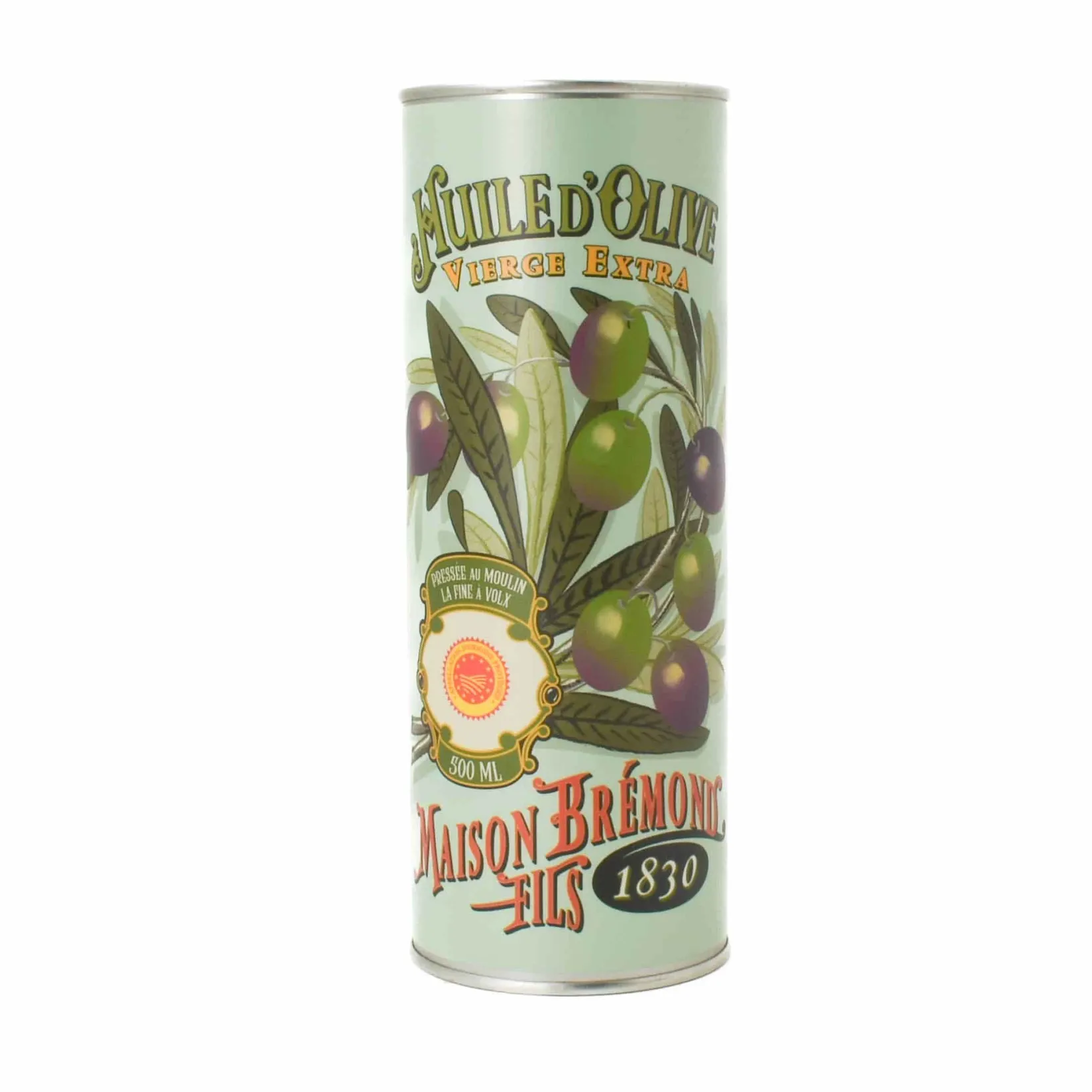 Maison Bremond Ingredients Brands|French Ingredients^Heritage Green Fruity Provence Extra Virgin Olive Oil, 500ml