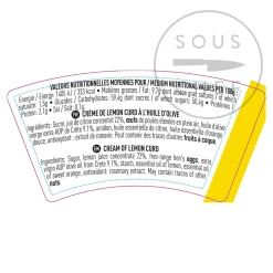 Maison Bremond Ingredients Brands|French Ingredients^Lemon Curd Cream & Olive Oil, 220g