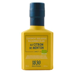 Maison Bremond Ingredients Brands|French Ingredients^Organic White Balsamic Vinegar & Lemon of Menton, 100ml